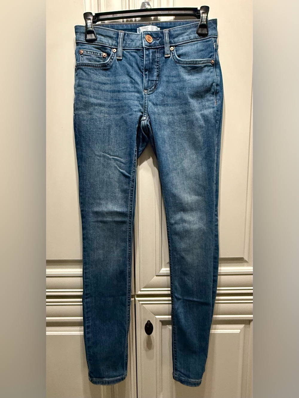 LC Lauren Conrad Medium Blue Skinny Jeans